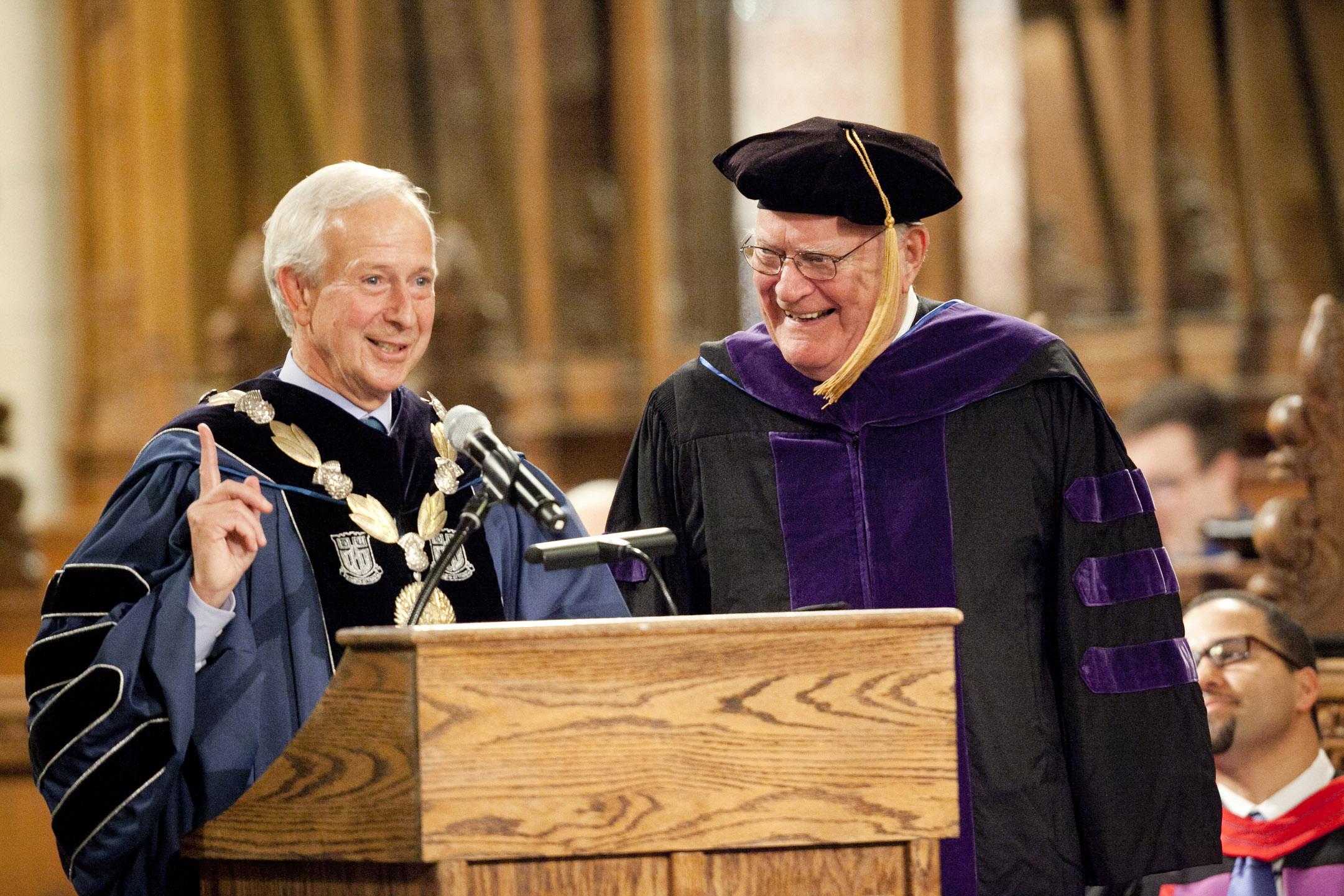 Judge Tjoflat at Founders day ceremony in 2014