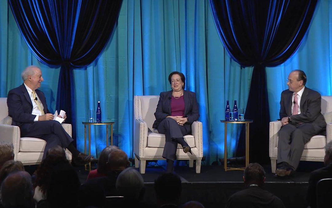 Watch: Dean David Levi interviews Justice Elena Kagan, Paul Clement