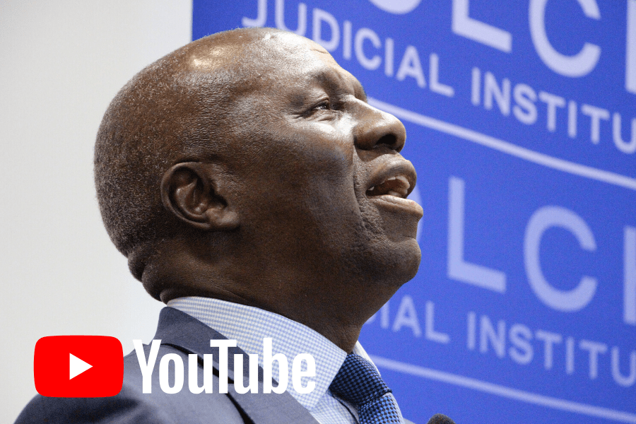 Watch now: Judgment Calls: A Conversation with Hon. Dikgang Moseneke