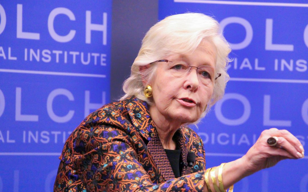 Retired Mass. Supreme Judicial Court Chief Justice Margaret H. Marshall to receive 2021 Bolch Prize