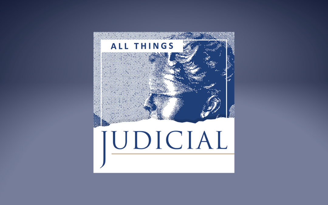 Interview with Judge Allyson Duncan (Duke J.D. ’75) featured on ‘All Things Judicial’ podcast