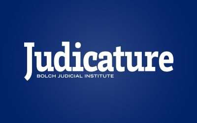Judicature Welcomes New Editorial Board Members and Chair