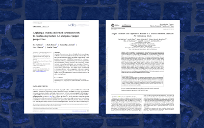 Trauma-Informed Courts Initiative Publishes Articles Highlighting Judicial Perspectives and Practices