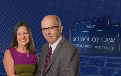 New $10 million gift to expand work of Duke Law’s Bolch Judicial Institute